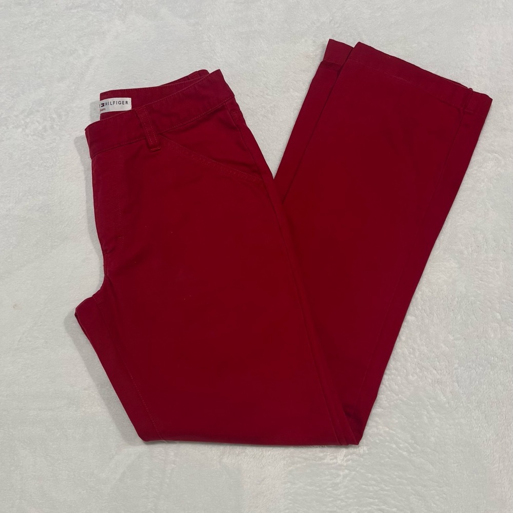 Tommy Hilfiger Vibrant Red Jeans
